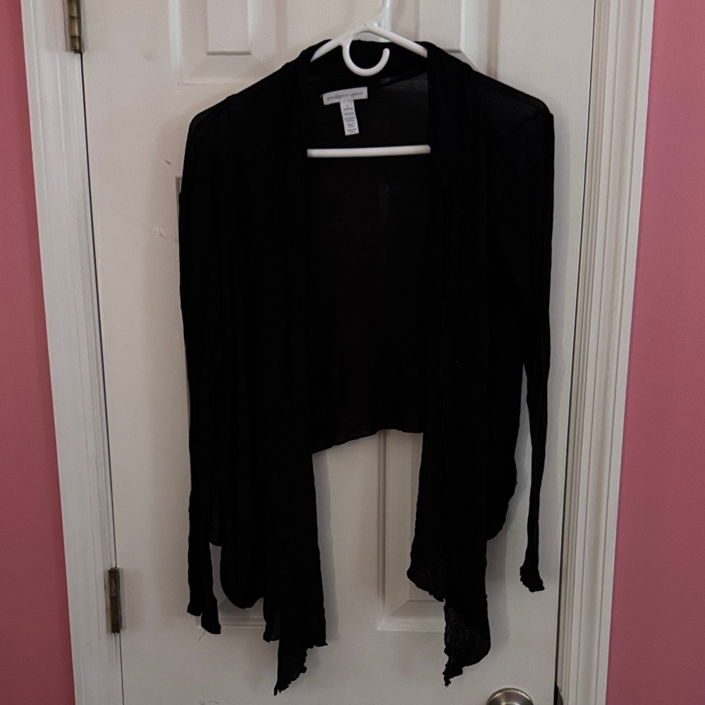 3/$20 Black Draped Cardigan